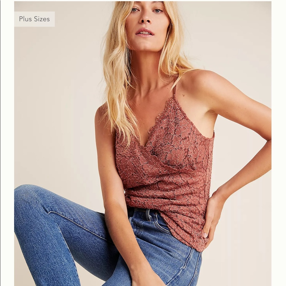 Anthropologie Twyla lace top